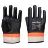 Grip PVC Sandy dobbeltdyppet hanske