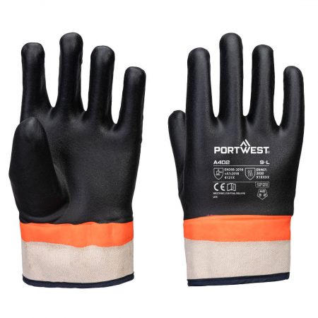 Grip PVC Sandy dobbeltdyppet hanske