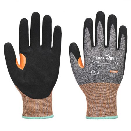 The A675 CS Cut G18 represents the next evolution in high-performance cut protection within Portwest’s industry-leading CS Series. Engineered for demanding applications where extreme cut resistance and precision handling are essential, this glove delivers uncompromising protection without sacrificing dexterity. Constructed on an ultra-fine 18-gauge liner, the A675 achieves Cut Level F performance, exceeding 40 newtons of cut resistance in readiness for the forthcoming EN388 Level G classification. The high-dexterity knit ensures excellent hand fit and tactile sensitivity, even during prolonged use. A rough textured nitrile sandy coating enhances grip control in dry, wet, and lightly oily conditions, while maintaining flexibility and comfort. A reinforced thumb crotch improves durability in high-wear areas, extending service life and reducing replacement frequency. Designed for modern industrial tasks, the glove is touchscreen compatible, allowing seamless use of devices without glove removal. Dedicated CS colour identification ensures instant recognition of protection level on site, supporting compliance and correct glove selection. The A675 CS Cut G18 is the ideal solution for users requiring maximum cut protection, precision handling, and reliable grip in high-risk environments.