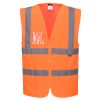 Hi-Vis vest med glidelås