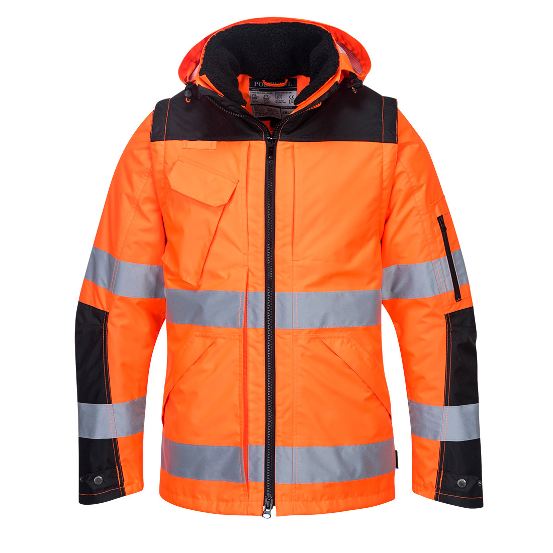 Pro Hi-Vis 3-i-1 Jakke - Bilde 3