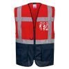 Warsaw Hi-Vis Contrast Executive Vest