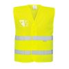 Hi-Vis Half Mesh Vest
