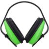 Over the head hearing protector for lower noise levels with an attenuation of SNR 21dB. Metal-free design for safe working where non-conductive PPE is required.