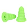 Disposable ear plugs with low attenuation level of SNR 22dB, ideal for effective hearing protection in less noisy work environments. The tapered screw shape and the soft but durable foam enhance wearer comfort and ease of use. Each pair comes inside an individual hygienic polybag with fitting instructions. Colour code green denotes low attenuation.
