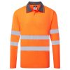 ES1 Essential Hi-Vis Polo-skjorte L/S