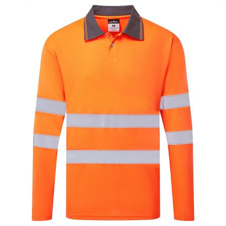 ES1 Essential Hi-Vis Polo-skjorte L/S
