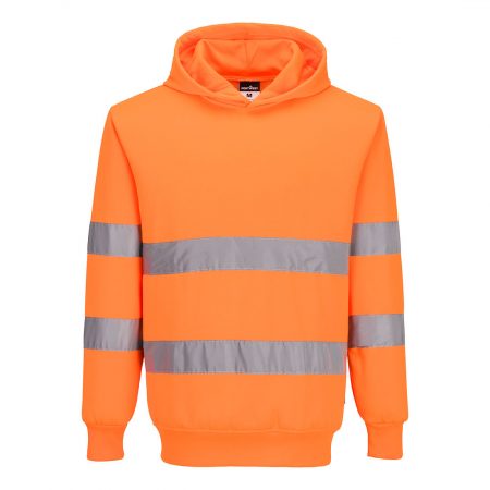 ES1 Essential Hi-Vis sweatshirt med hette