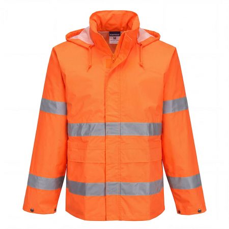 ES1 Essential Hi-Vis regnjakke
