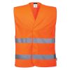 ES1 Essential Hi-Vis vest med to striper