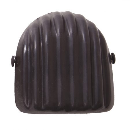 It uses high density polyurethane which is strong enough and thick enough to both protect your knee and cushion it at the same time. Its ribbed design gives good stability. It also prevents water absorption making it ideal for working in wet environments.