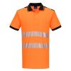 PW3 Hi-Vis Cotton Comfort kortermet polotrøye S/S