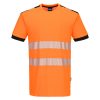 PW3 Hi-Vis t-skjorte S/S