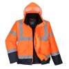 Hi-Vis pilotjakke tofarget