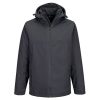 This versatile 3-in-1 men’s jacket offers ultimate protection against the elements. Featuring a waterproof outer layer, it keeps you dry in any weather, while the breathable fabric ensures you stay comfortable throughout the day. The jacket includes a detachable soft-shell inner for added warmth and flexibility, making it suitable for varying conditions. With articulated sleeves for ease of movement and an adjustable technical hood, it’s perfect for customization with your corporate logo.
