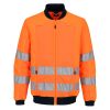 Hi-Vis arbeidsjakke med meshpanel