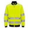 Hi-Vis arbeidsjakke med meshpanel